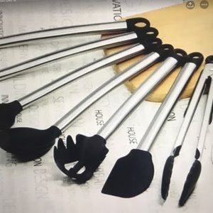 New 8 Pc Silicon Kitchen Utensils